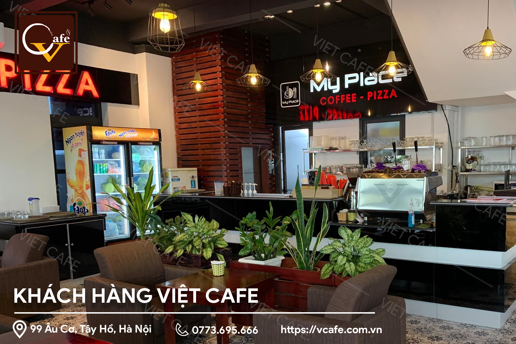 MYPLACE -Coffee, Pizza, Pasta and Gelato - Manhattan 02-06 Vinhome Imperia - Thượng Lý - Hồng Bàng - Hải Phòng
