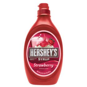 Hersheys Strawberry Sauce 623g