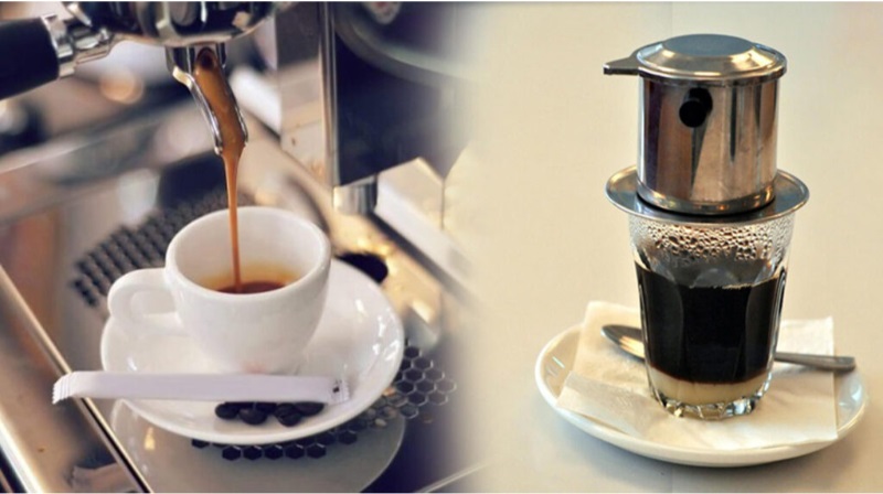 Sử dụng cà phê pha máy hay cà phê pha phin là ở nhu cầu sử dụng của mỗi người